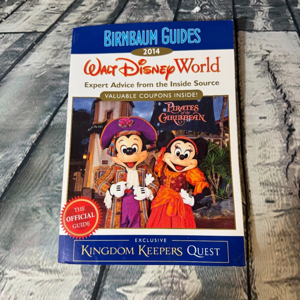 Birnbaum Walt Disney World Kingdom Keepers Quest 2014 Guide Book